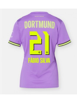 Ženski Nogometna dresi replika Borussia Dortmund Fabio Silva #21 Tretji 2026-27 Kratek rokav